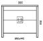 Комплект мебели Edelform Quadro 90