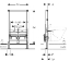 Система инсталляции для биде Geberit Duofix 111.524.00.1