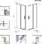 Душевая дверь в нишу Radaway Idea DWJ 160, прав. 387020-01-01R