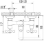 Смеситель LeMark STANDARD LM2102C для ванны с душем короткий излив