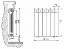 Радиатор водяной биметаллический Rifar Base 500 14 секций